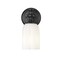 Z-Lite Orion 1 Light Wall Sconce, 4.75in. W x 5.25in. L, Matte Black 1102-1S-MB - alternate 5